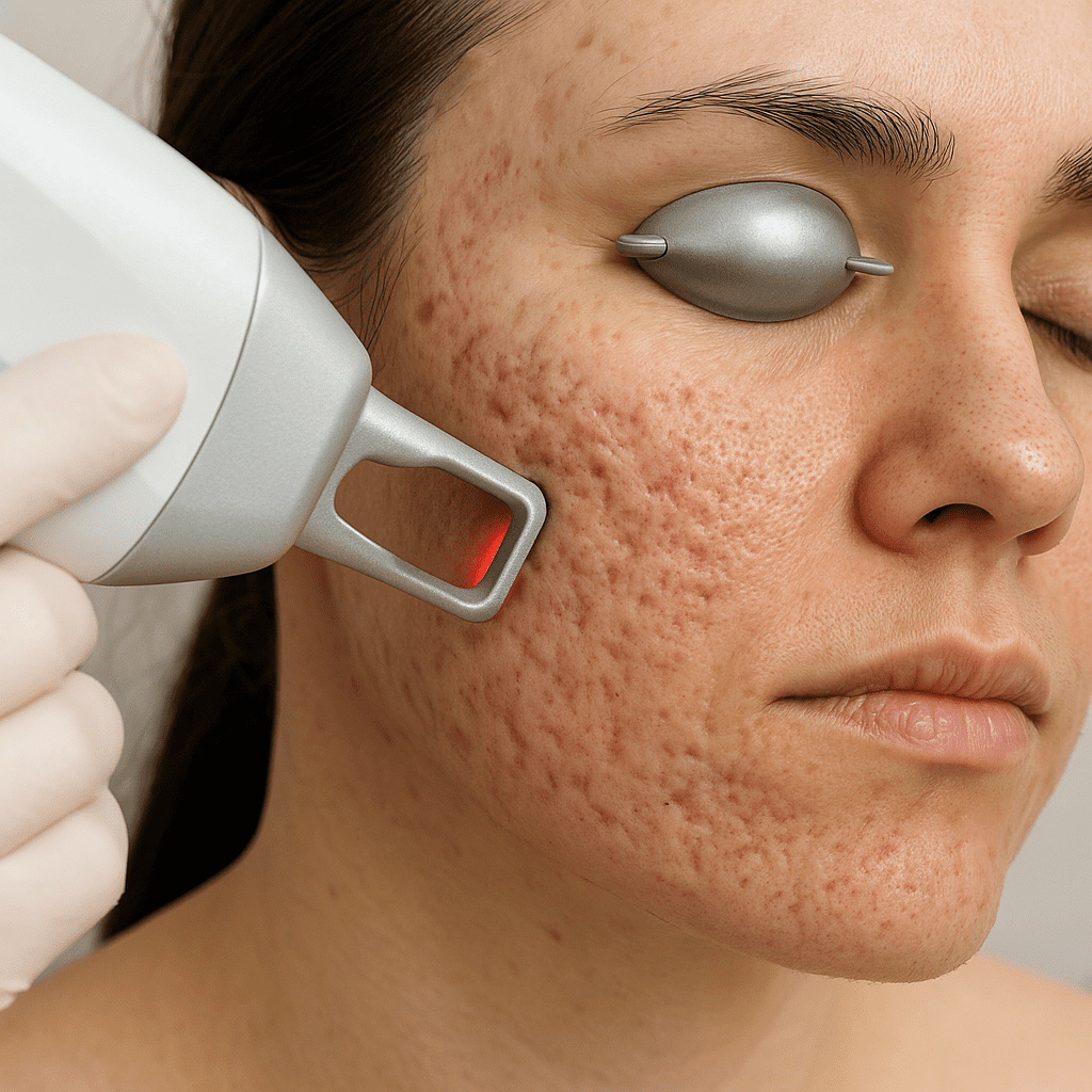 Akne-Narben behandeln: Von Microneedling bis Laser
